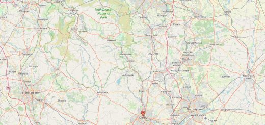 Sheffield map of Derby