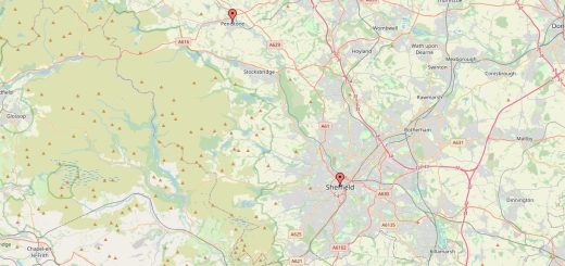 Sheffield map of Penistone